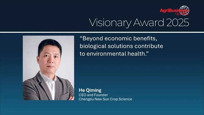 榮譽時刻 | 新朝陽董事長何其明榮獲ABG 2025遠見卓識獎！